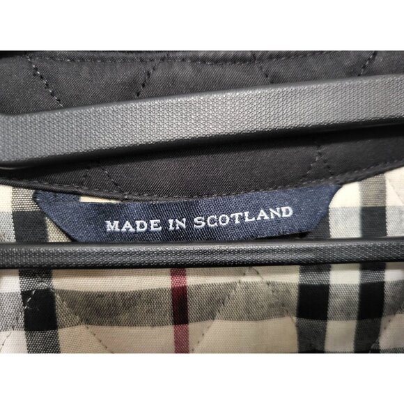 Burberry London Quilted Barn Jacket Nova Check Lining - Picture 13 of 16